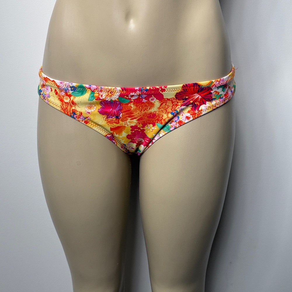 ABS Allen Schwartz Floral Bikini Bottom - Multicolor